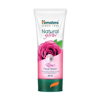 Himalaya Face Wash Natural Glow Rose 